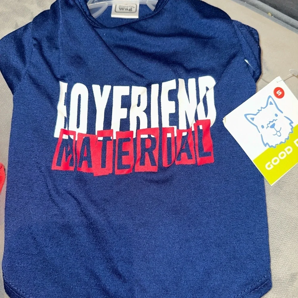 NEW Simple Wags 3 Graphic Dog T-Shirts Set